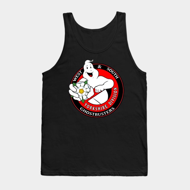 Ghostbusters Yorkshire Division Tank Top by Sirjedijamie50101